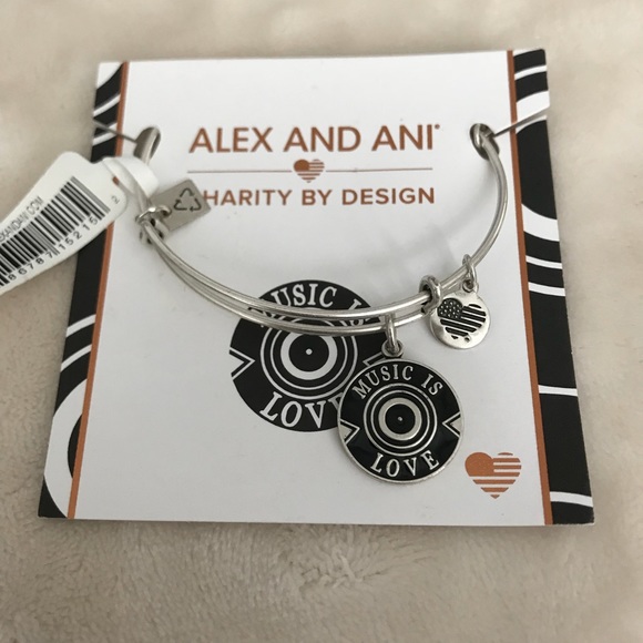 Alex and Nani Accessories - Alex and Ani “Music is Love” Bracelet